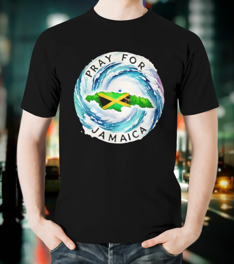 Pray For Jamaica Strong Hurricane Melissa Support T-Shirt