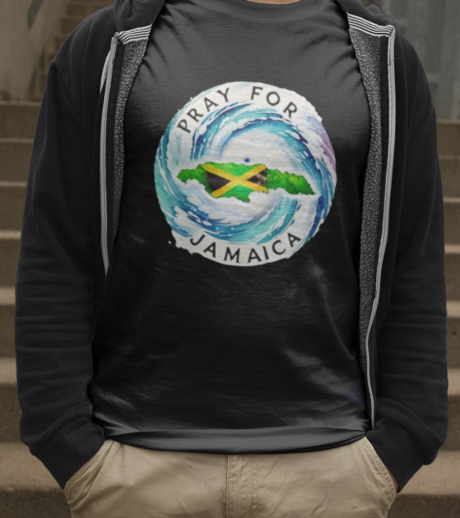 Pray For Jamaica Strong Hurricane Melissa Support T-Shirt