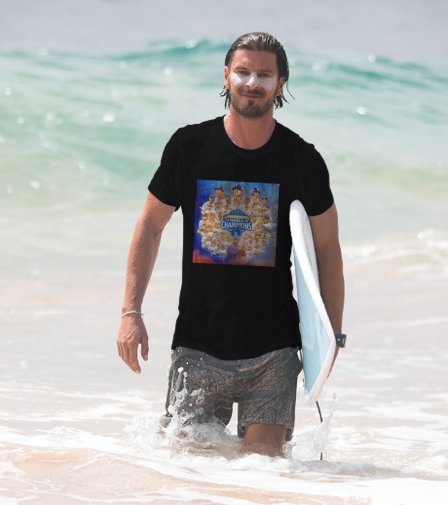 Back-To-Back 2024 2025 World Champions LA Dodgers T-Shirt