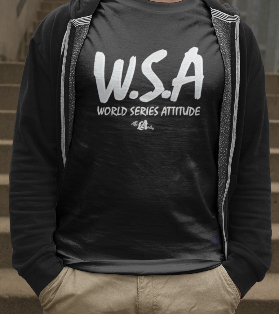 W S A World Series Attitude Dodgers T-Shirt
