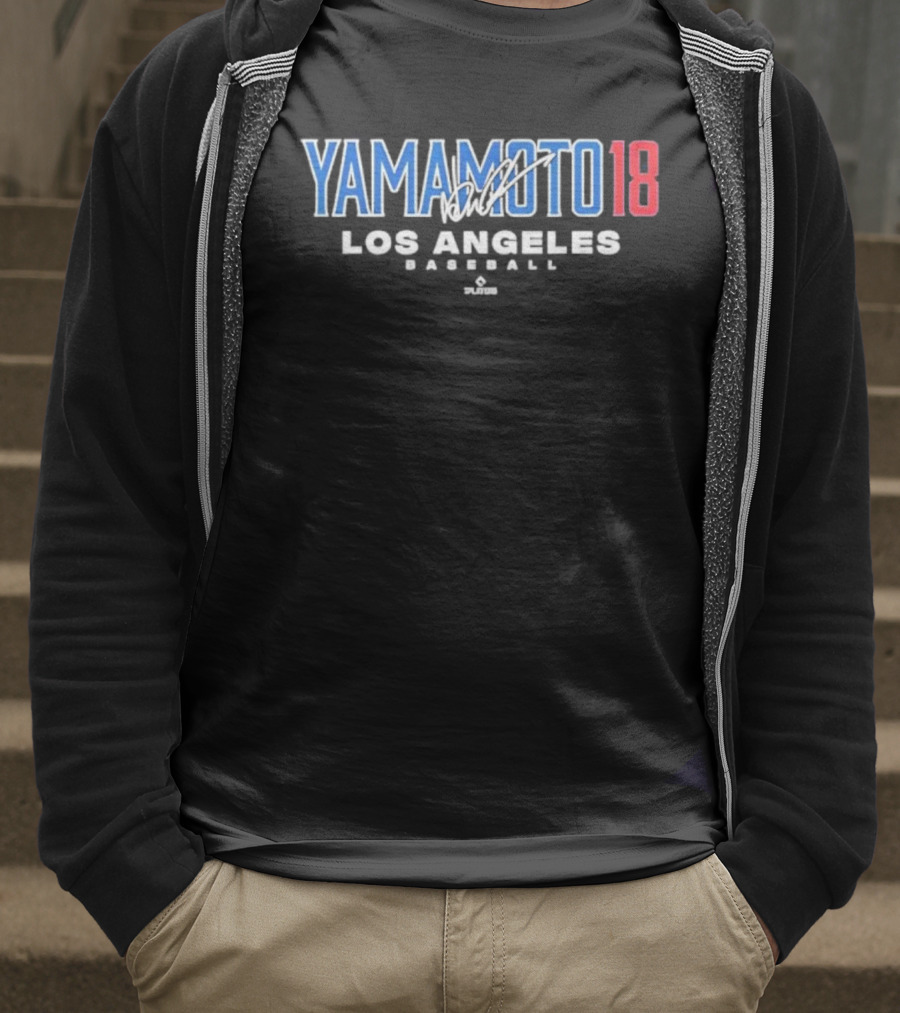 Yamamoto 18 Los Angeles Baseball Signature Series Collection T-Shirt