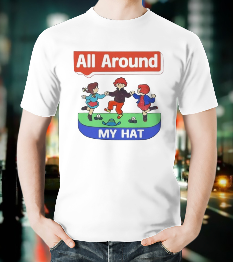 All Around My Hat Dancing Trio Art T-Shirt