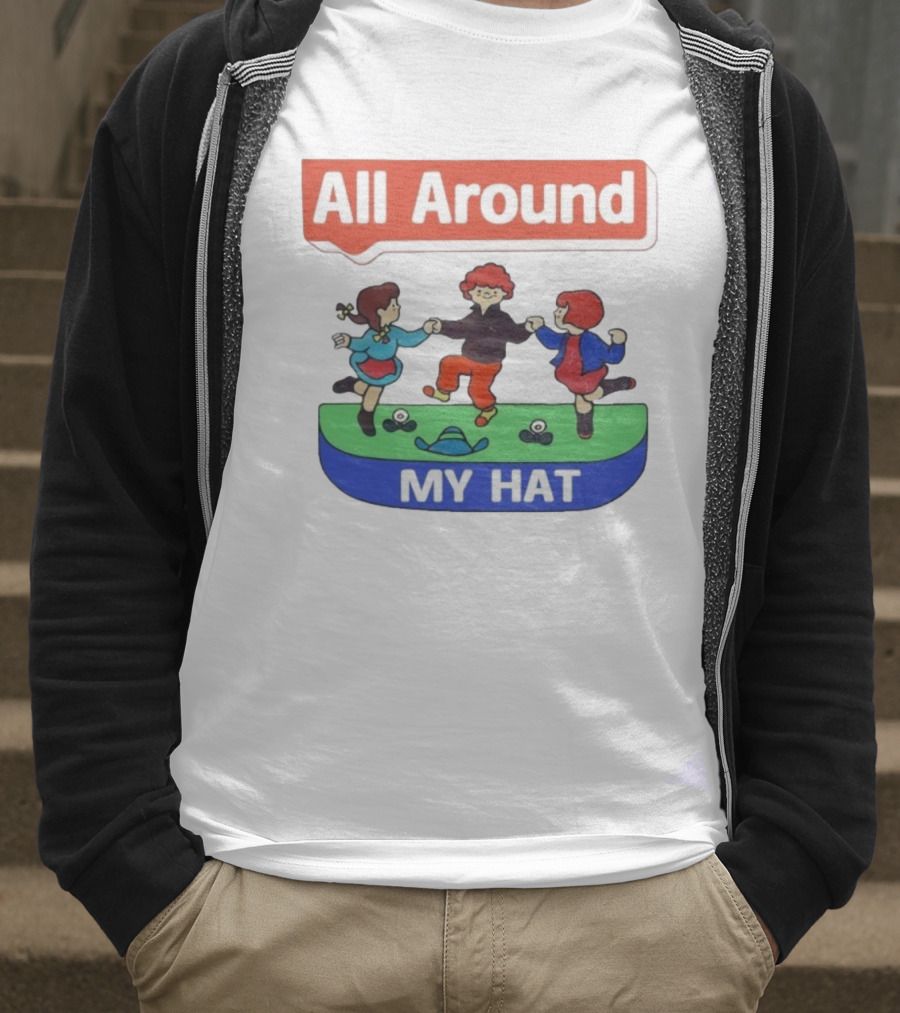 All Around My Hat Dancing Trio Art T-Shirt