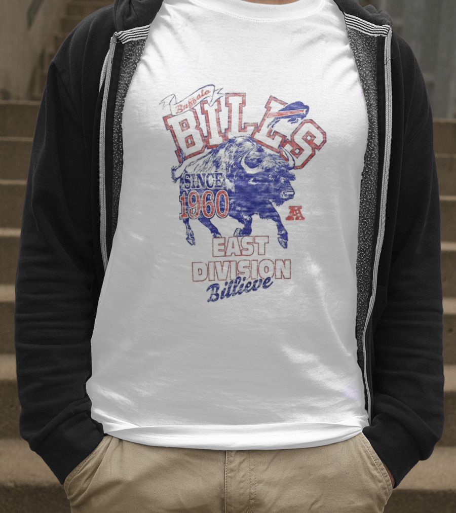 Buffalo Bills Since 1960 East Division Billieve T-Shirt