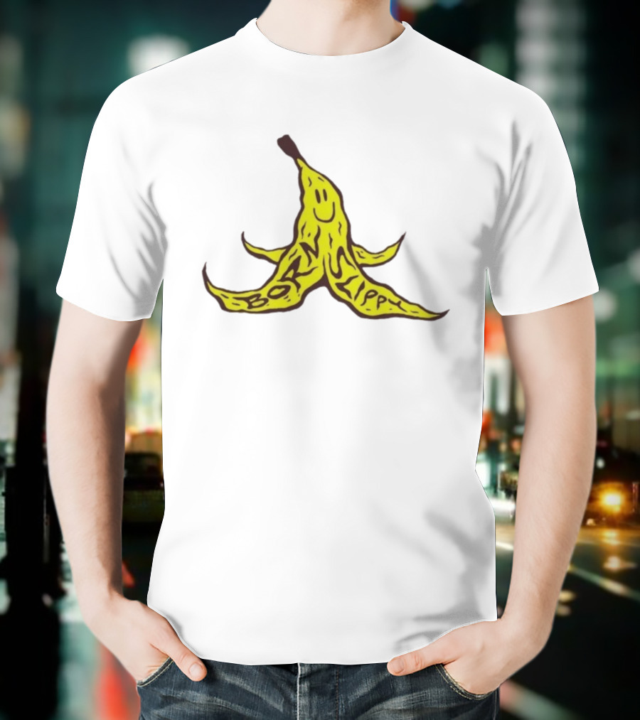 Born Slippy Banana Happy Face Icon Nostalgia T-Shirt