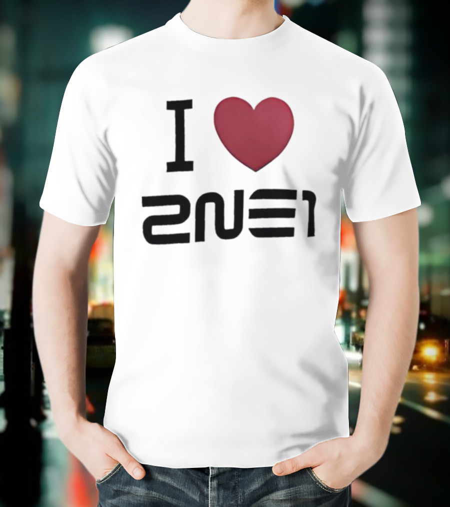 I Love 2NE1 K-pop Legend Iconic South Korean Girl Group T-Shirt