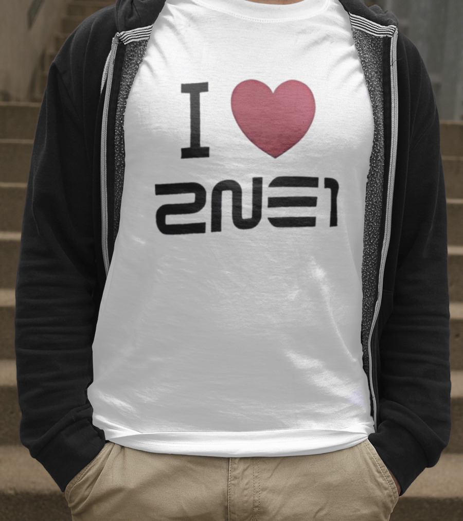 I Love 2NE1 K-pop Legend Iconic South Korean Girl Group T-Shirt