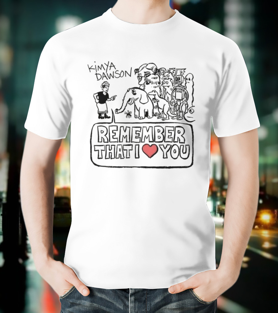 Kimya Dawson Remember That Heart Love You Album Art T-Shirt