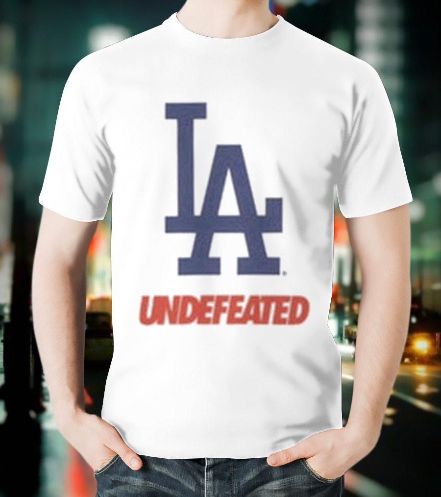 Los Angeles Dodgers LA Undefeated T-Shirt