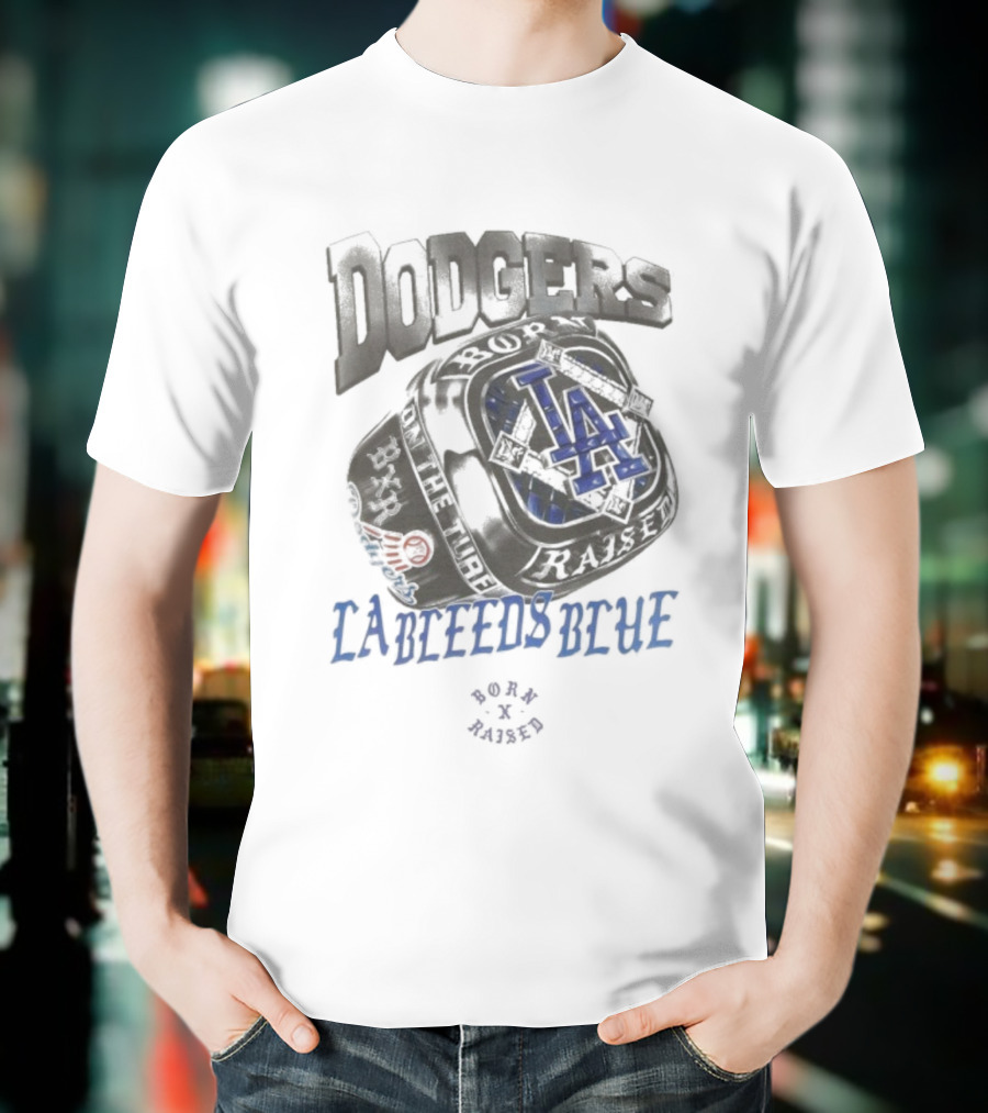 Dodgers LA Needs Blue Born X Raised TA World Champions 2020 T-Shirt