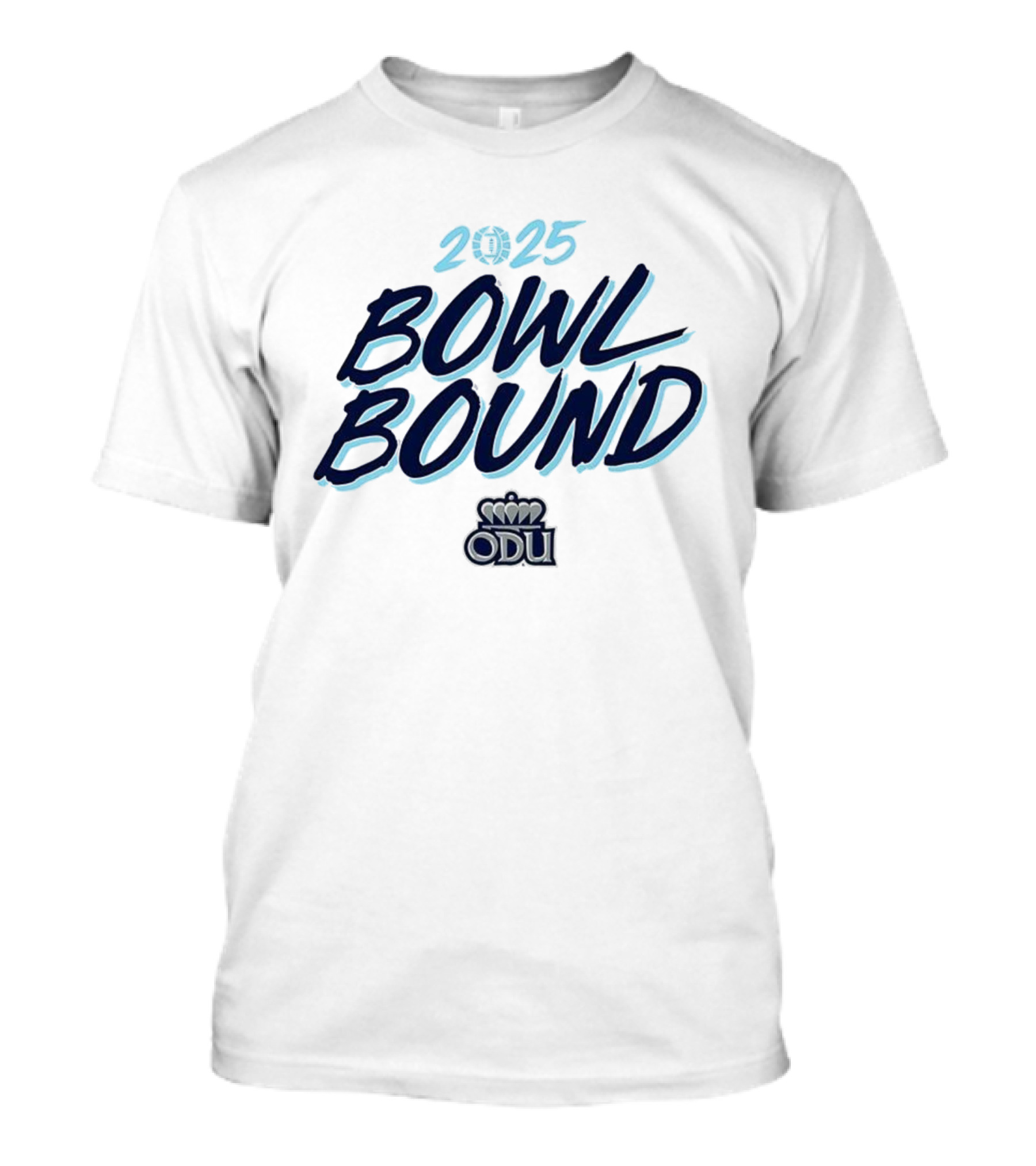2025 Bowl Bound ODU Monarchs Football T-Shirt