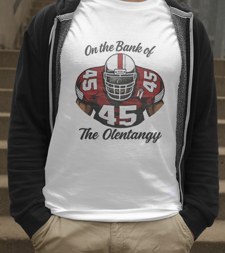 Ohio State University Player 45 On The Bank Of The Olentangy T-Shirt