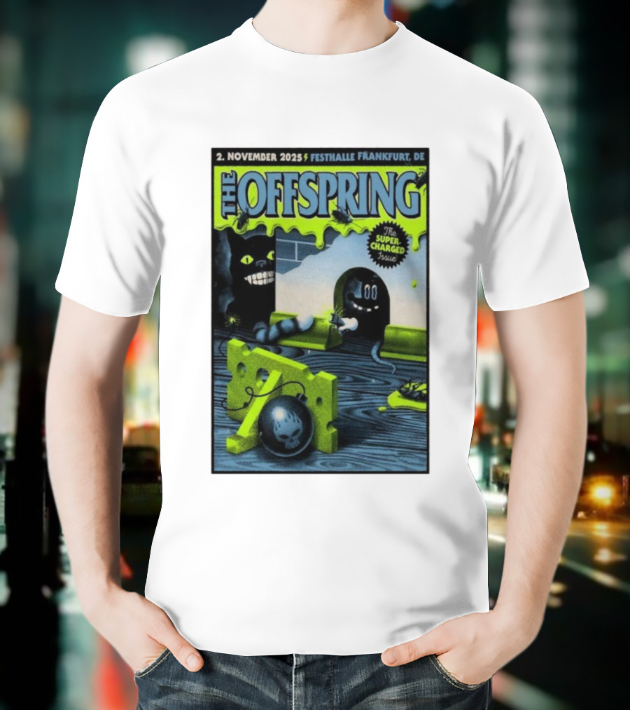 The Offspring Festhalle Frankfurt November 2 2025 Super-Charged Issue T-Shirt