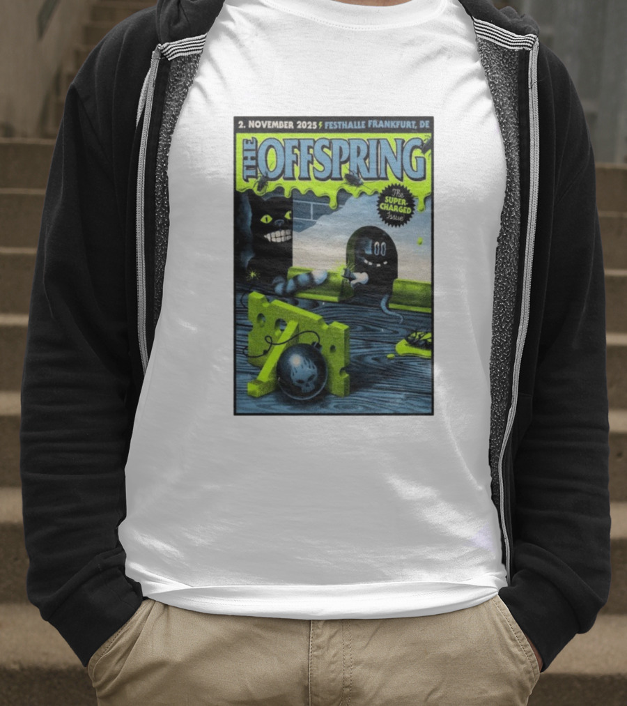 The Offspring Festhalle Frankfurt November 2 2025 Super-Charged Issue T-Shirt