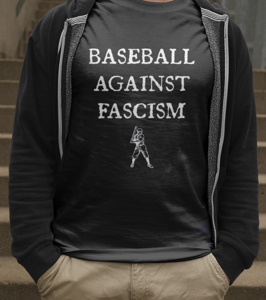 Baseball Against Fascism Los Angeles Dodgers T-Shirt