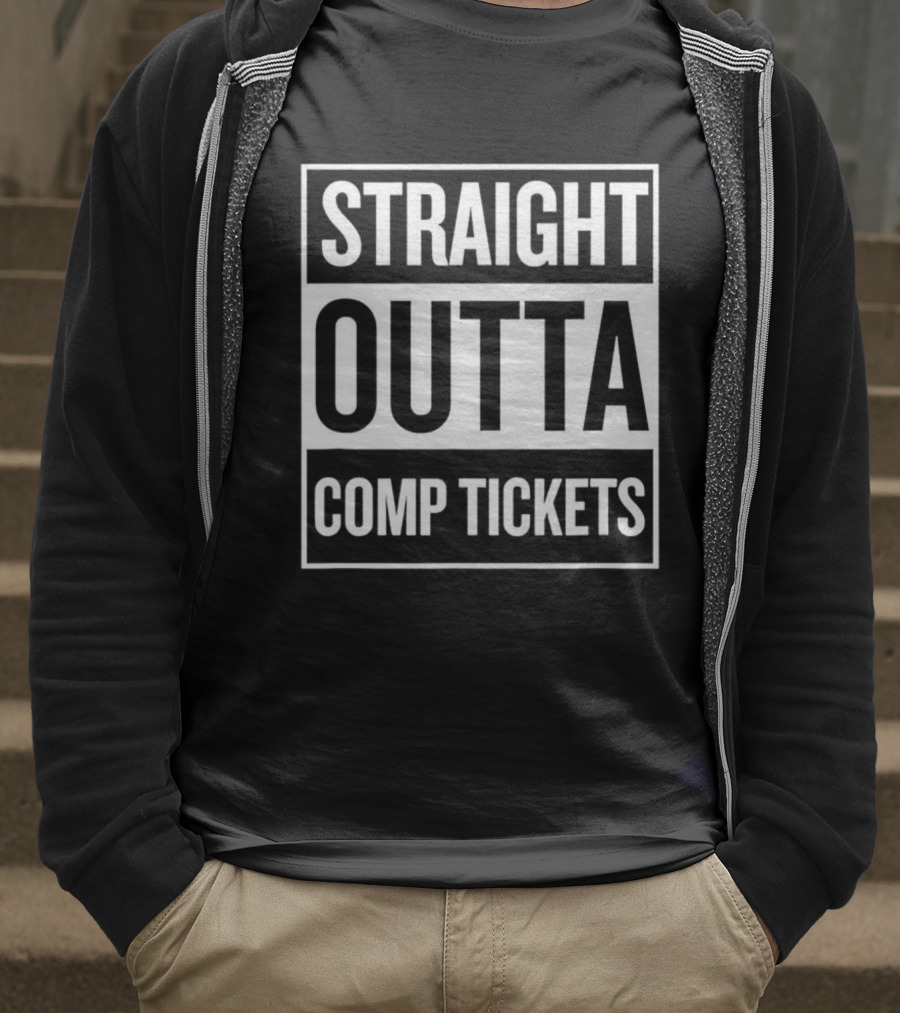 Straight Outta Comp Tickets Retro T-Shirt