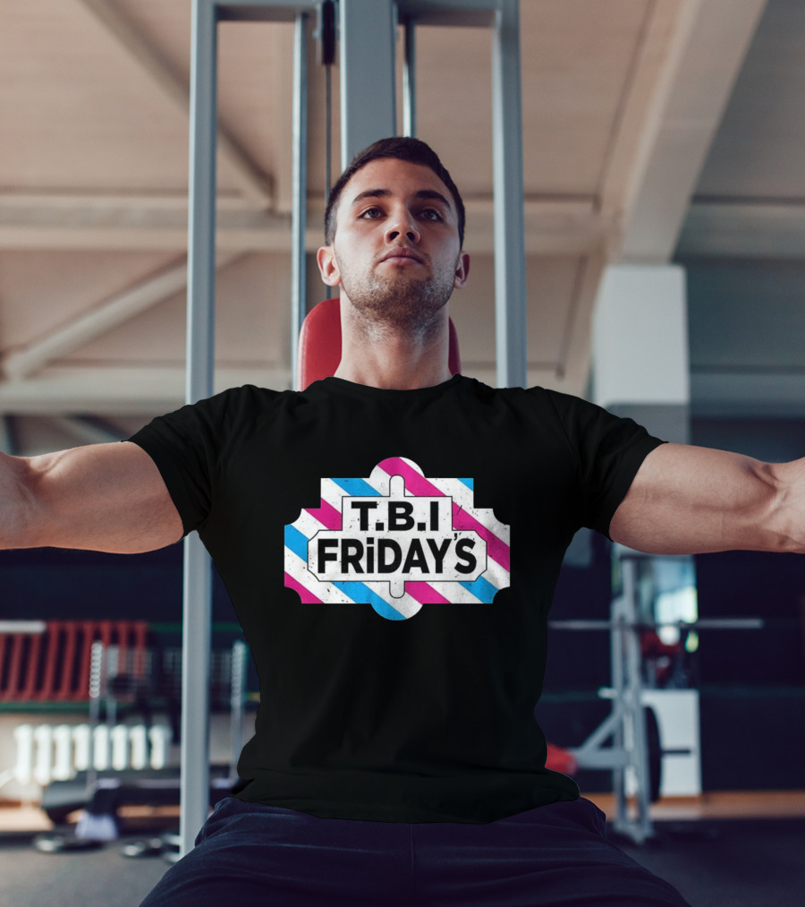 T.B.I Friday's Transgender Pride Flag T-Shirt