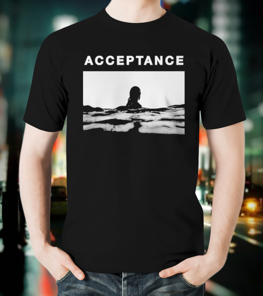 ACCEPTANCE Wild Free Ocean Silhouette T-Shirt