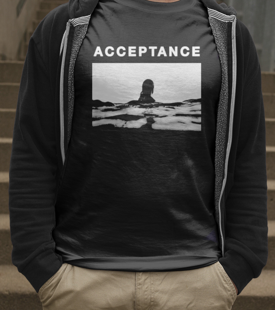 ACCEPTANCE Wild Free Ocean Silhouette T-Shirt