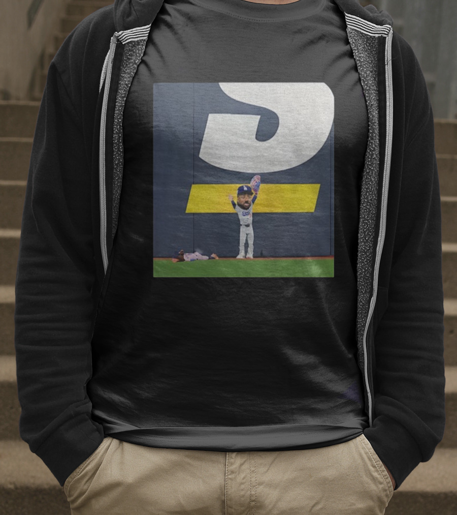 Andy Pages Catch World Series 2025 Champs Los Angeles Dodgers Victory Celebration T-Shirt