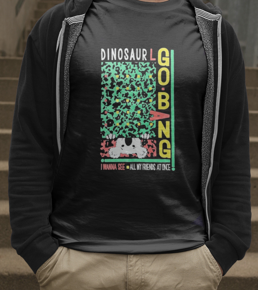 Dinosaur I Wanna See All My Friends Go Bang T-Shirt