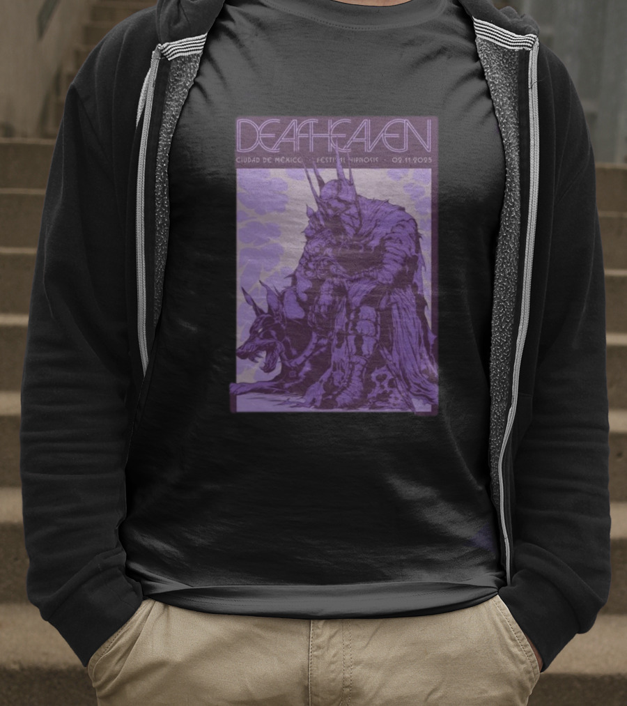 Deafheaven Festival Hipnosis 02.11.2025 Ciudad De México T-Shirt