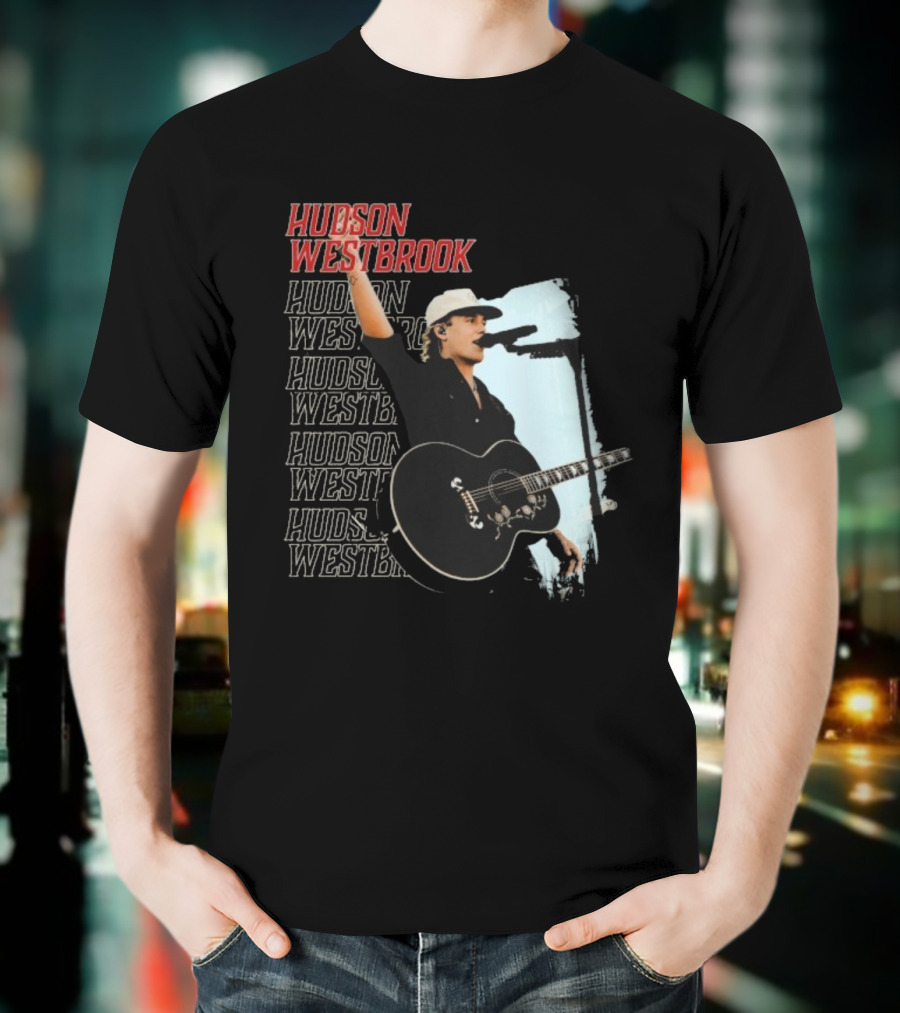 Hudson Westbrook Encore Performance Guitar Microphone T-Shirt
