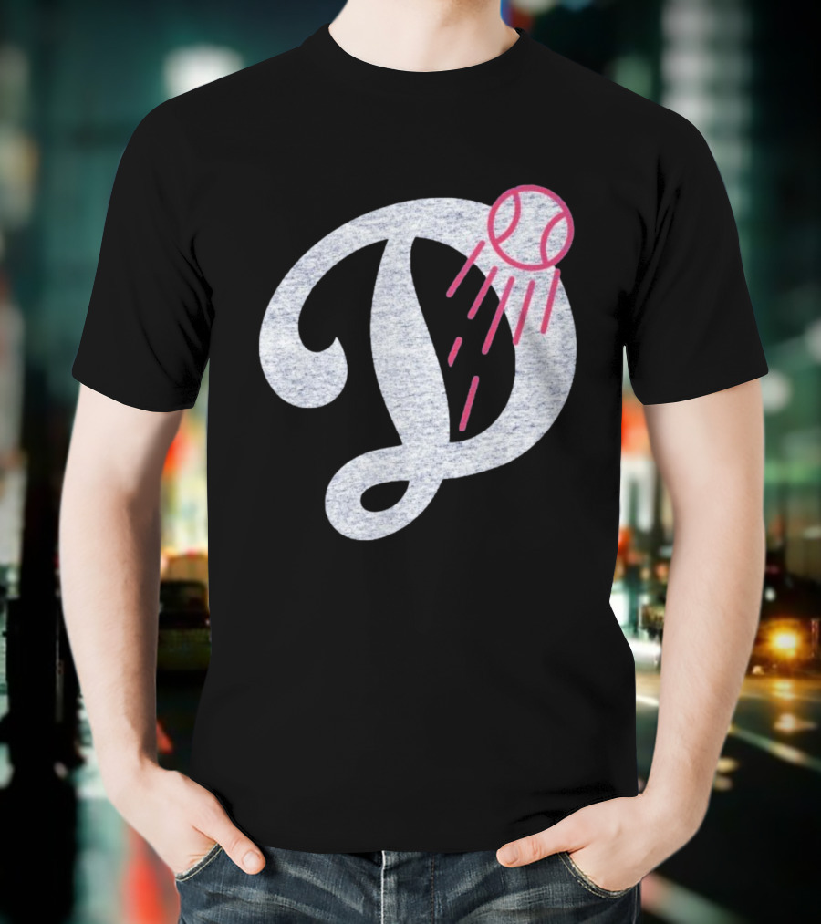 Los Angeles Dodgers Deceptor Baseball D Logo T-Shirt