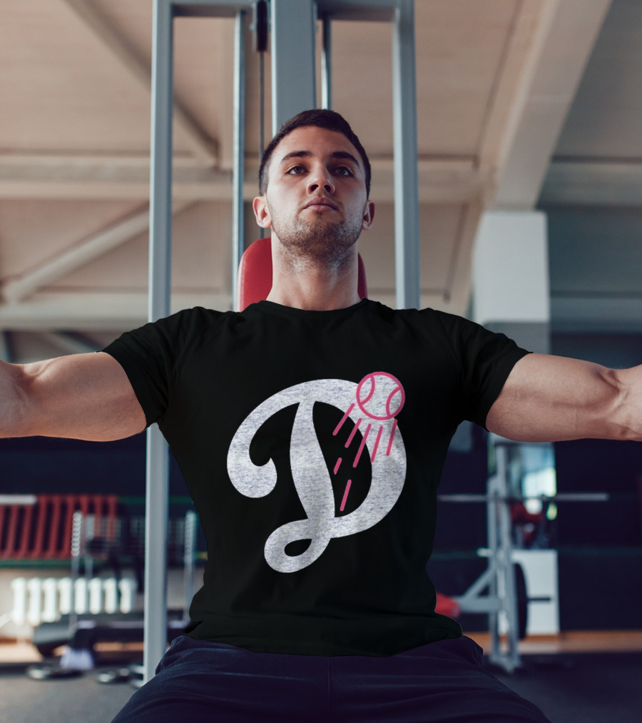 Los Angeles Dodgers Deceptor Baseball D Logo T-Shirt