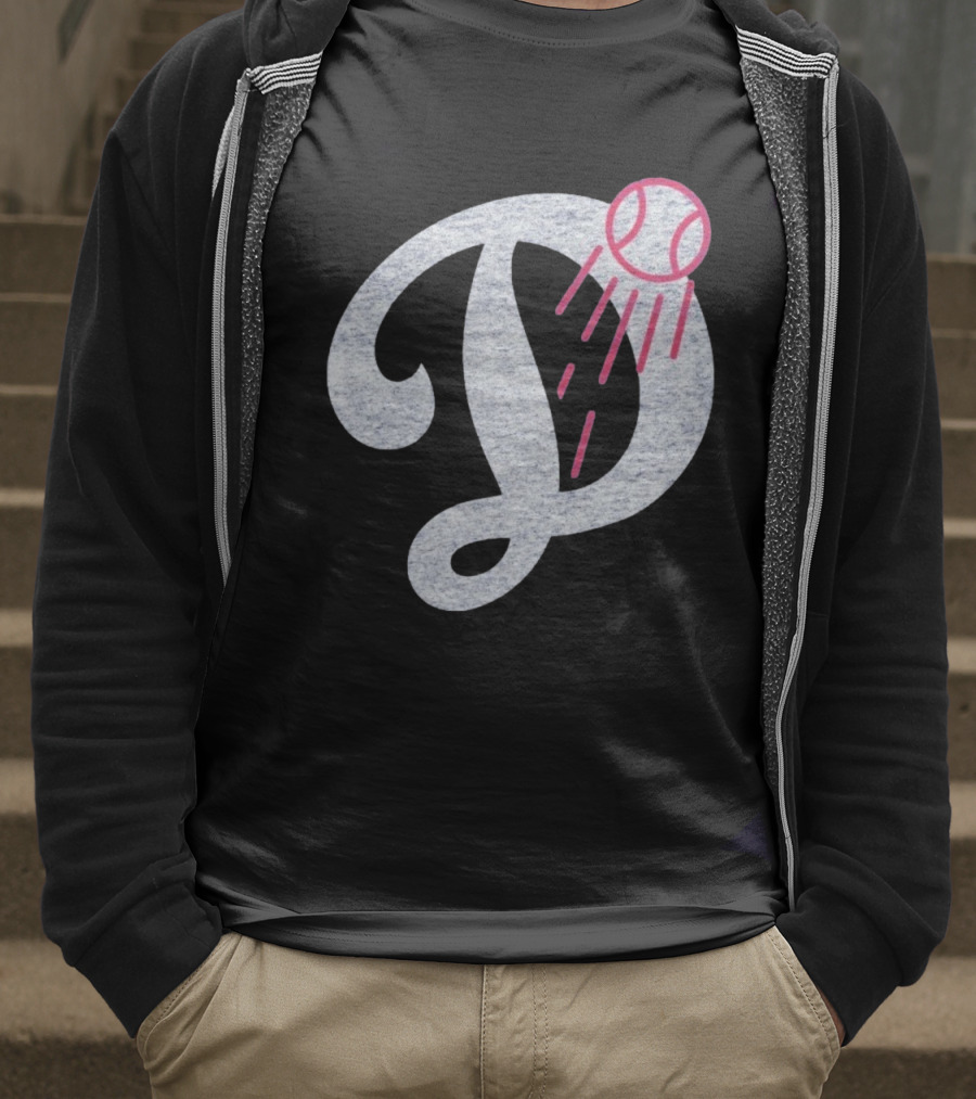 Los Angeles Dodgers Deceptor Baseball D Logo T-Shirt
