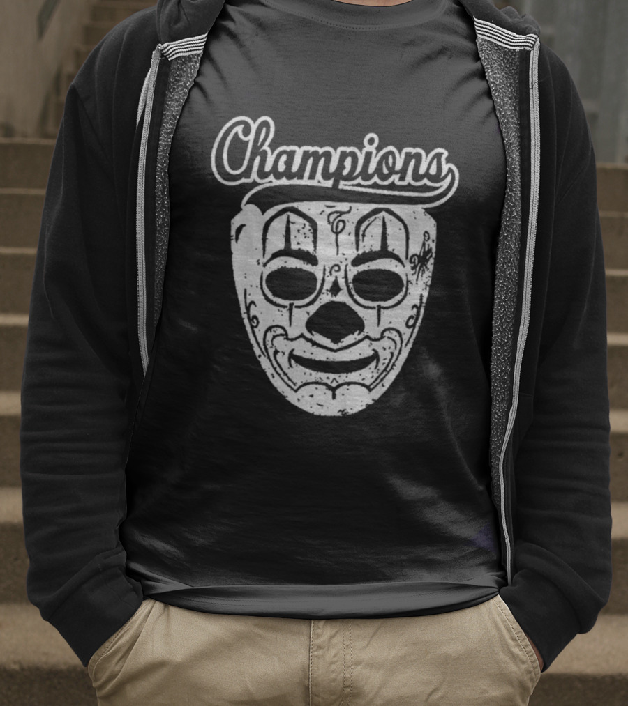 Los Angeles Dodgers Champions Game Day MLB World Series 2025 Mask T-Shirt