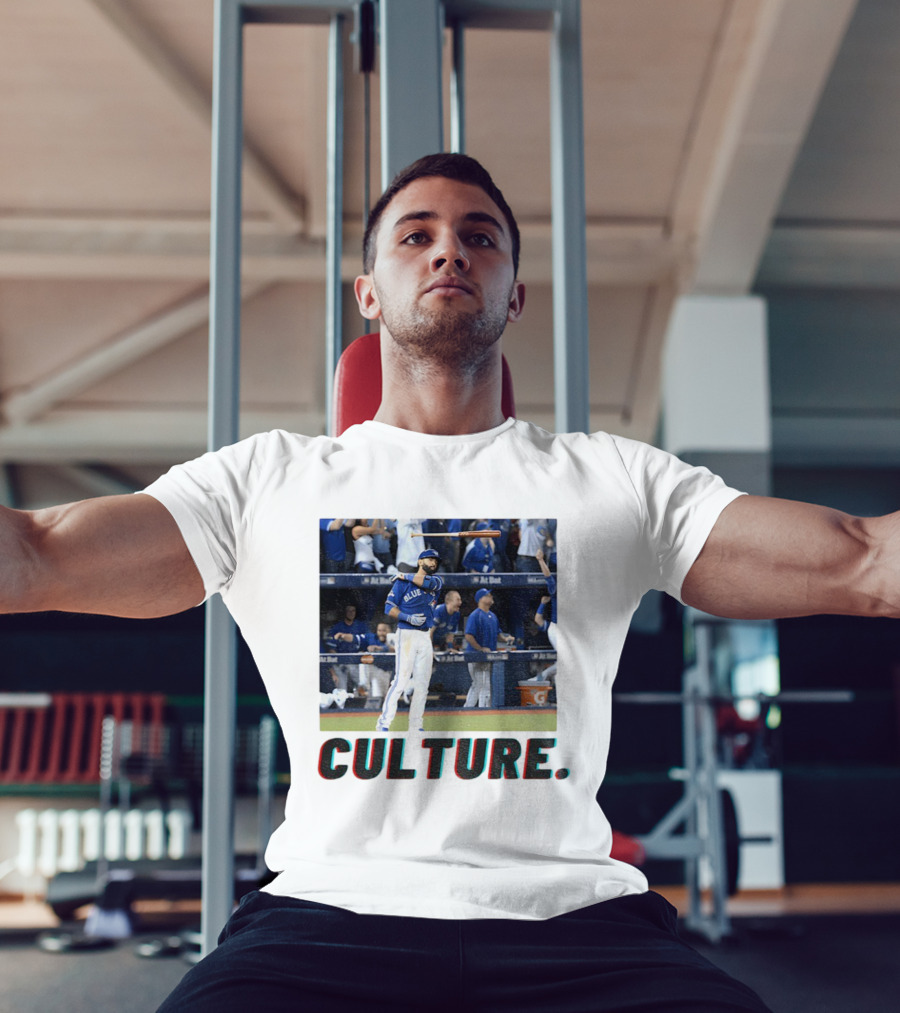 Blue Jays Jose Bautista Iconic Bat Flip Culture Celebration T-Shirt