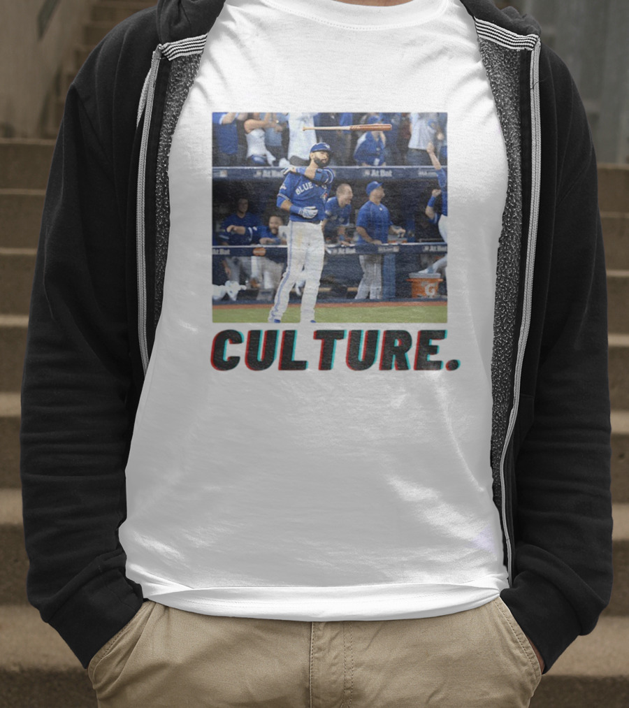 Blue Jays Jose Bautista Iconic Bat Flip Culture Celebration T-Shirt
