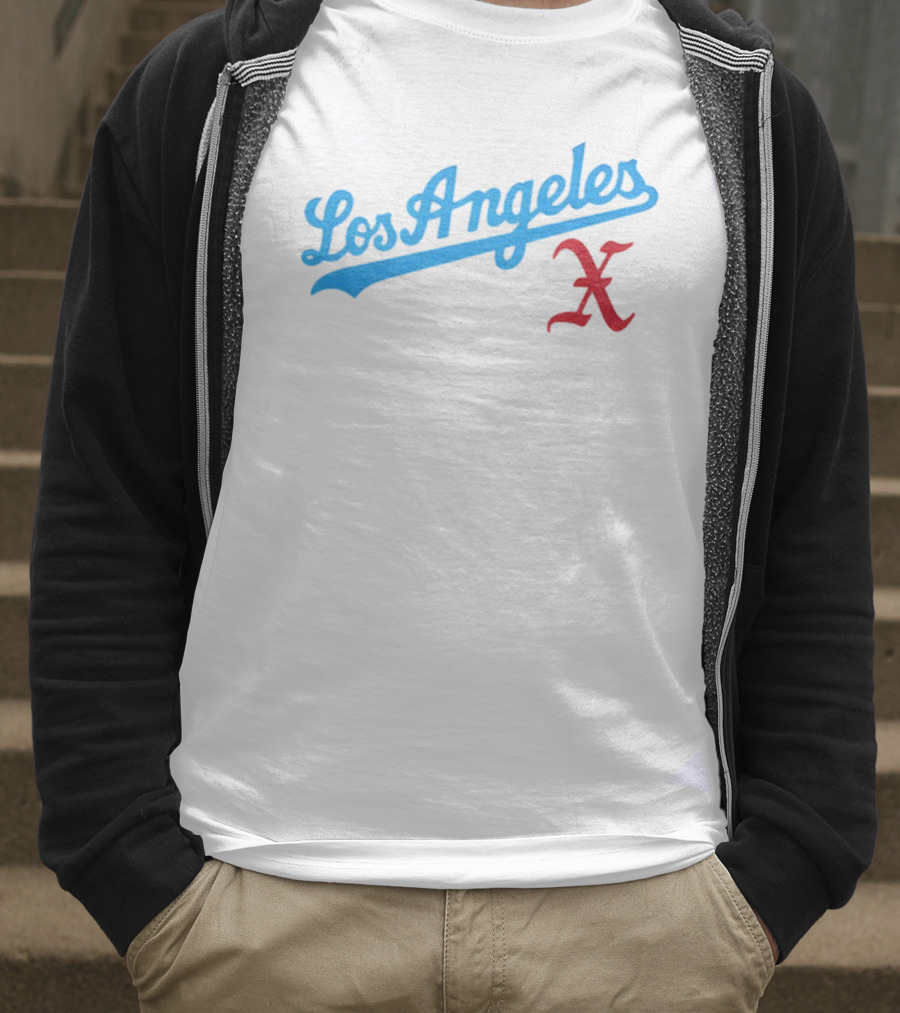 Los Angeles Dodgers MLB 2025 World Series Baseball X T-Shirt