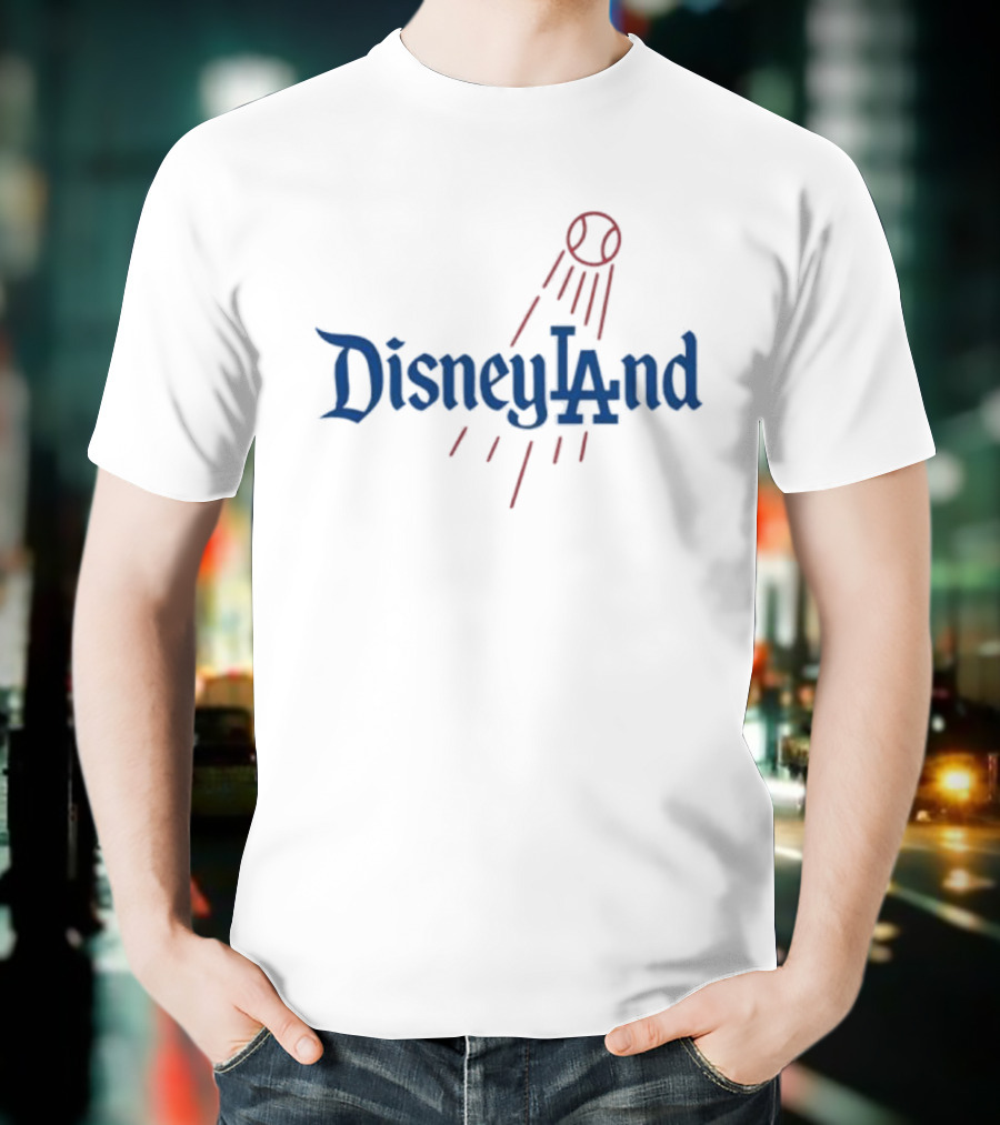 Disneyland LA Baseball Dodgers T-Shirt