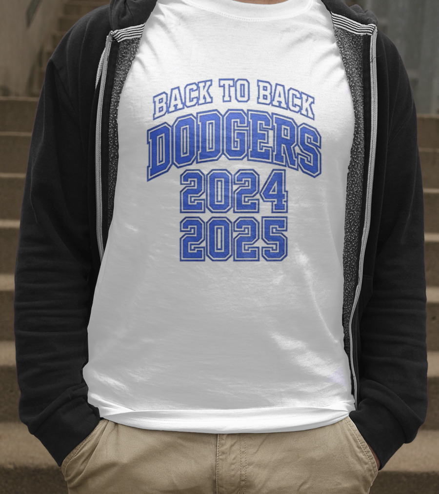 Back To Back Dodgers 2024 2025 T-Shirt