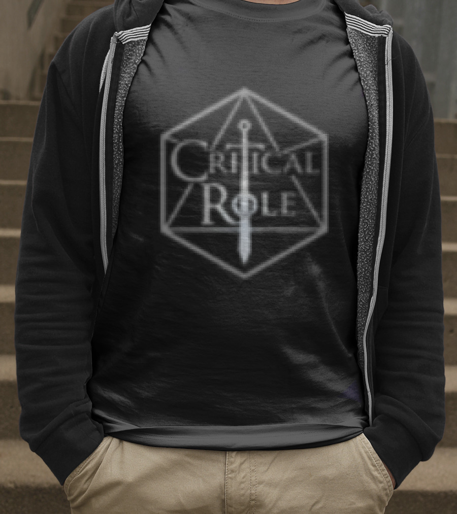 Critical Role Campaign 4 Roll Call Hexagonal Emblem T-Shirt