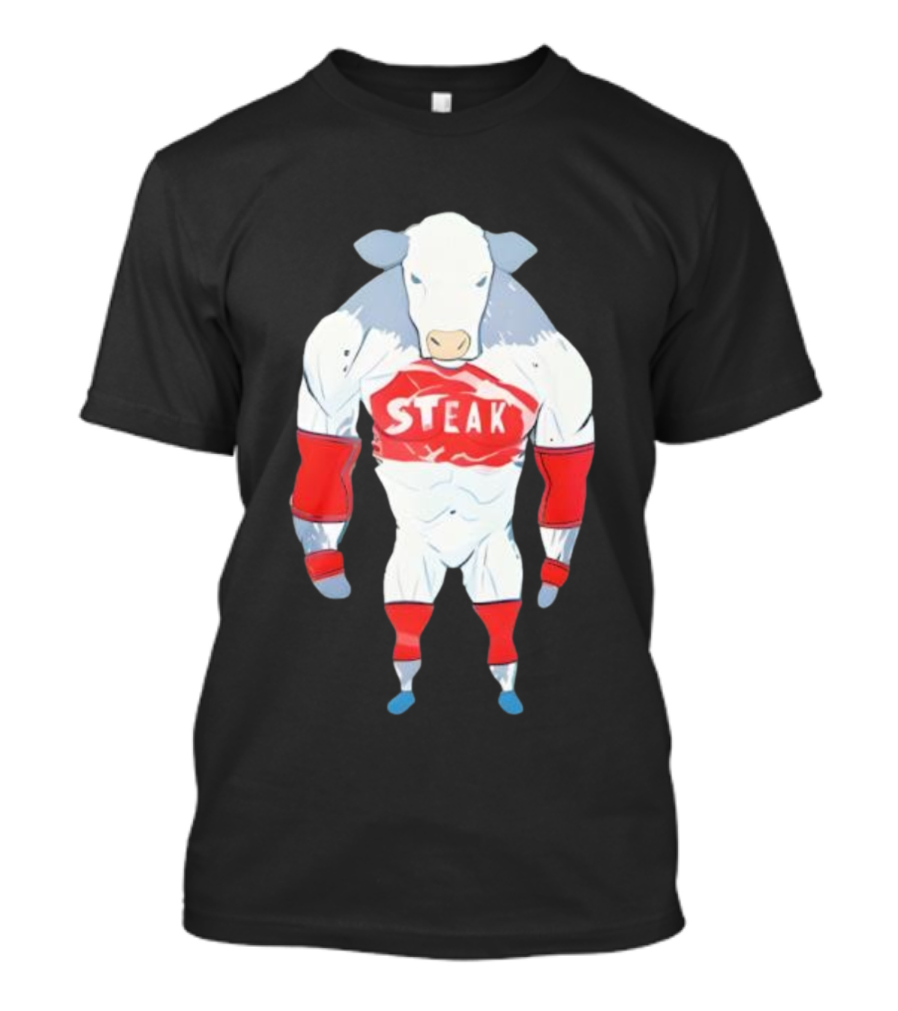 Dr Shawn Baker Cow Steak Muscle Beef Athlete T-Shirt