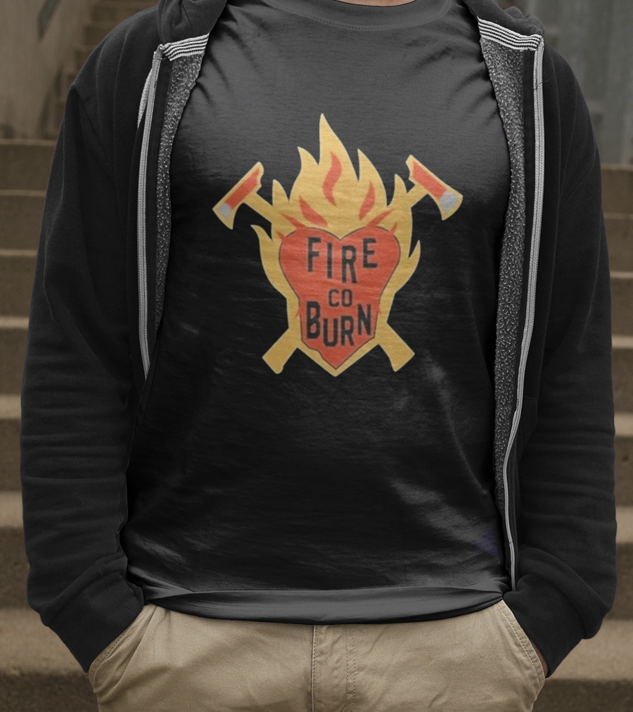 Fire Country Sharon Fire Co Burn Axes And Flames T-Shirt