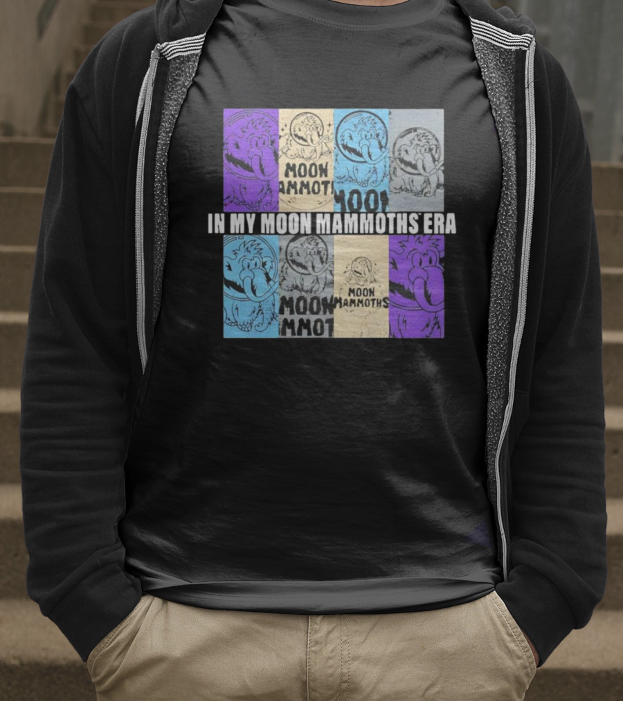 Erie SeaWolves Moon Mammoths Era 108 T-Shirt