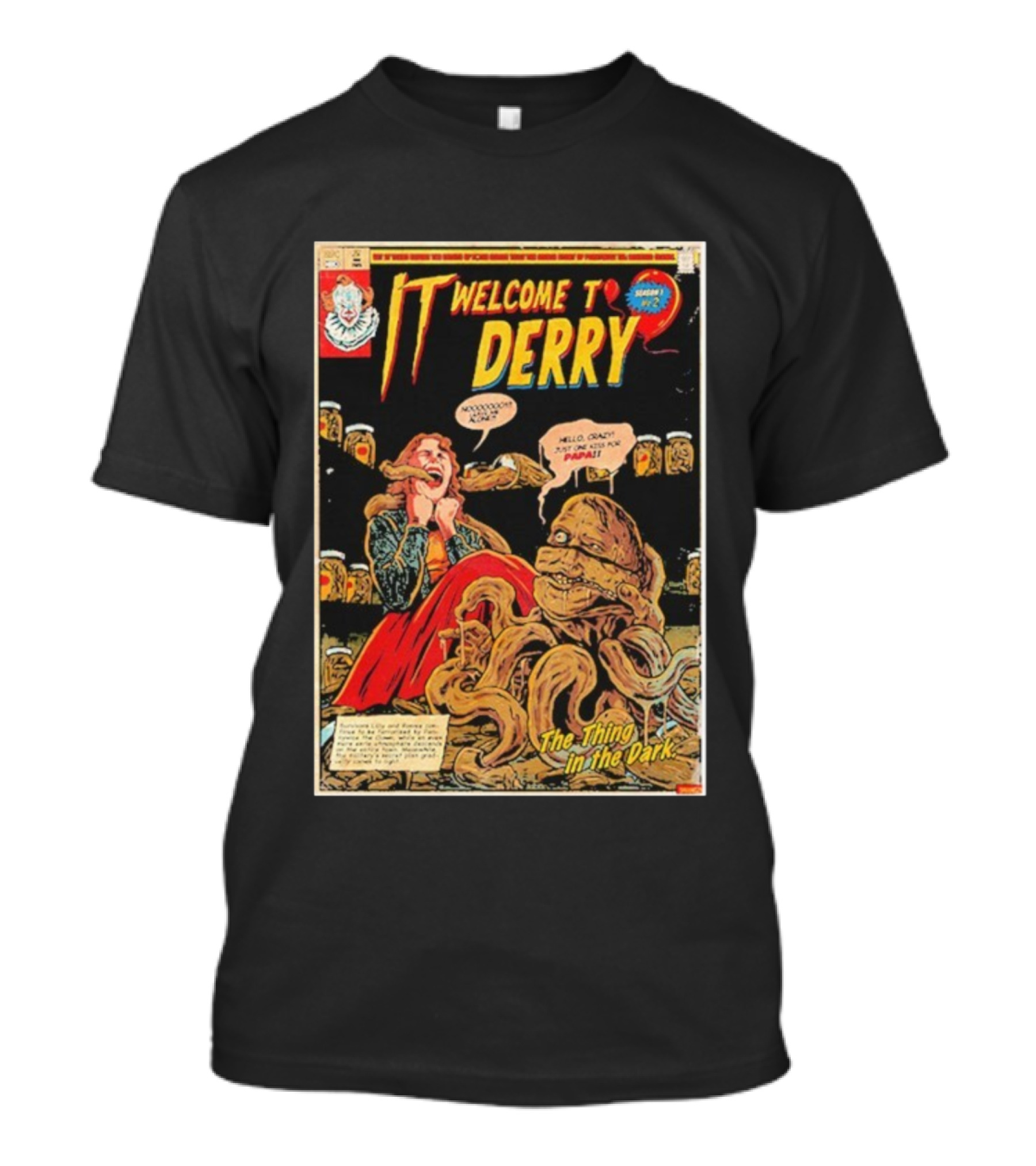 IT Welcome To Derry Season 1 Number 2 The Thing In The Dark Comic 2025 T-Shirt