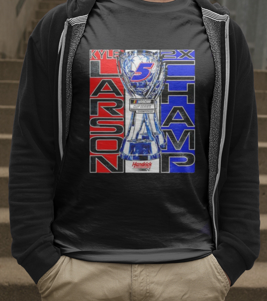 Kyle Larson 2x NASCAR Cup Series Champ Hendrick Motorsports T-Shirt