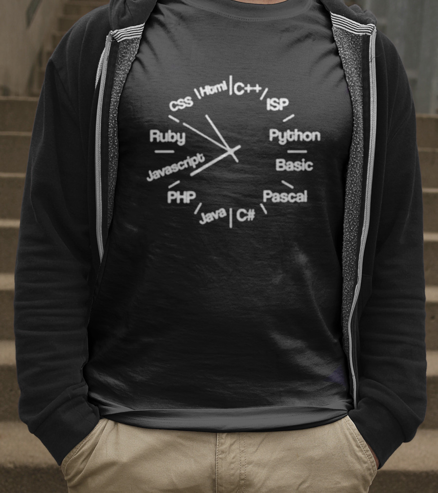 Leverage Redemption Breanna Casey Programming Languages CSS HTML C++ Ruby Python JavaScript PHP Java C# ISP Basic Pascal T-Shirt