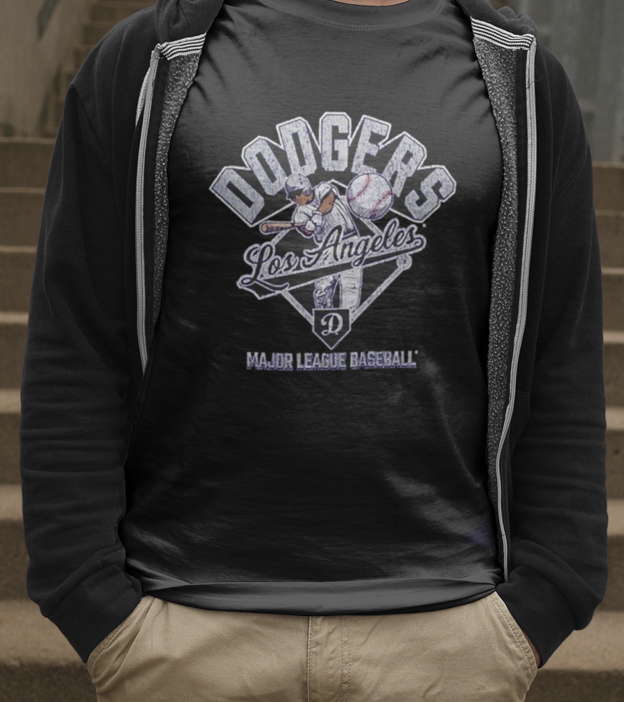 Los Angeles Dodgers Major League Baseball Batting Practice 2025 T-Shirt