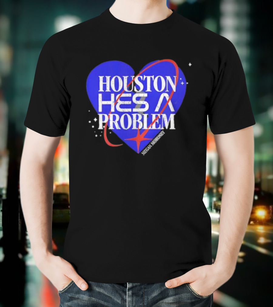 Houston He’s A Problem Heart Tour Graphic T-Shirt