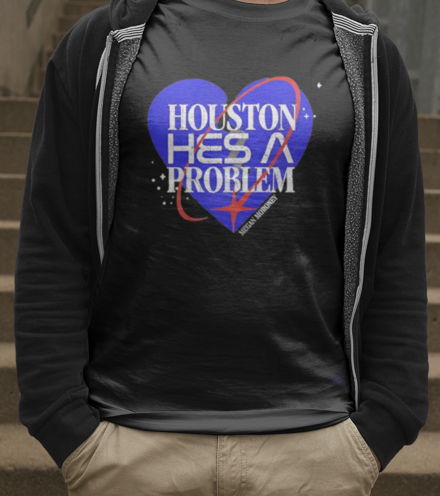 Houston He’s A Problem Heart Tour Graphic T-Shirt