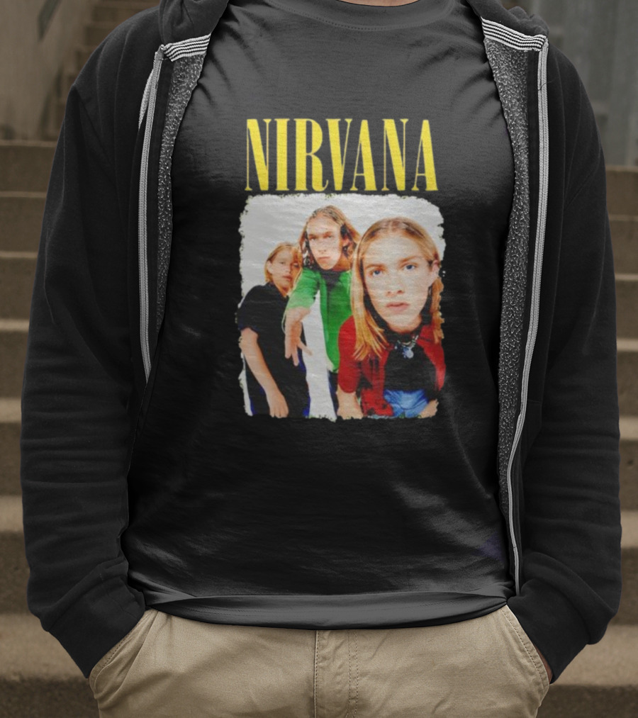 Nirvana Style Hanson Band Mashup T-Shirt