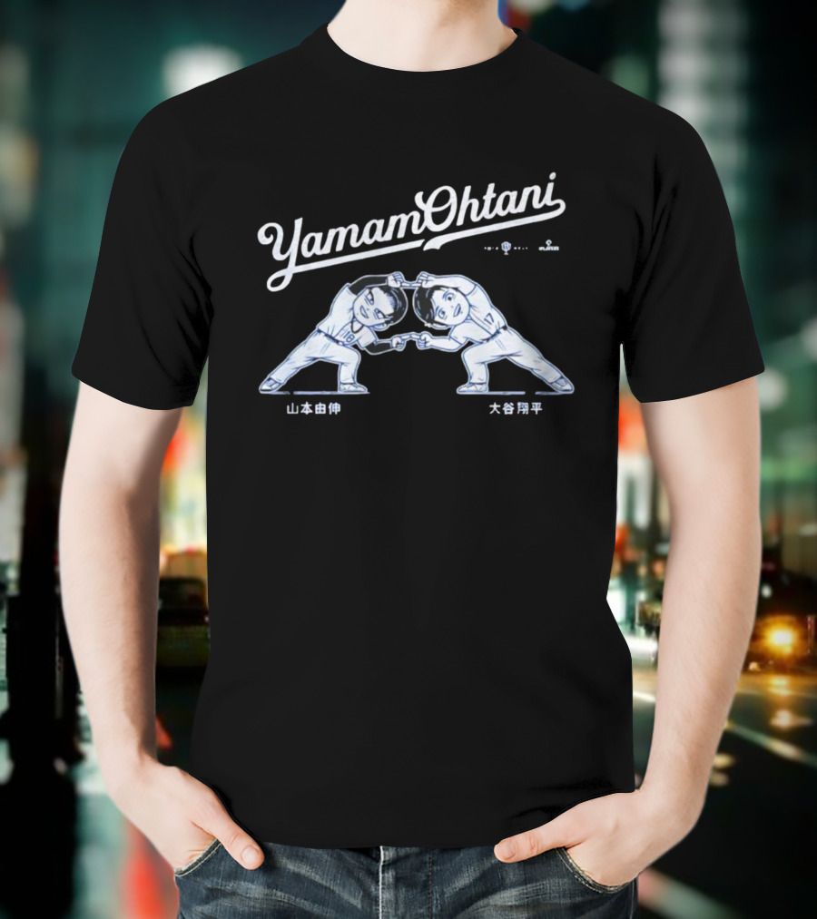 YamamOhtani Yamamoto Yushin Ohtani Fusion Baseball 18 17 Team Players T-Shirt