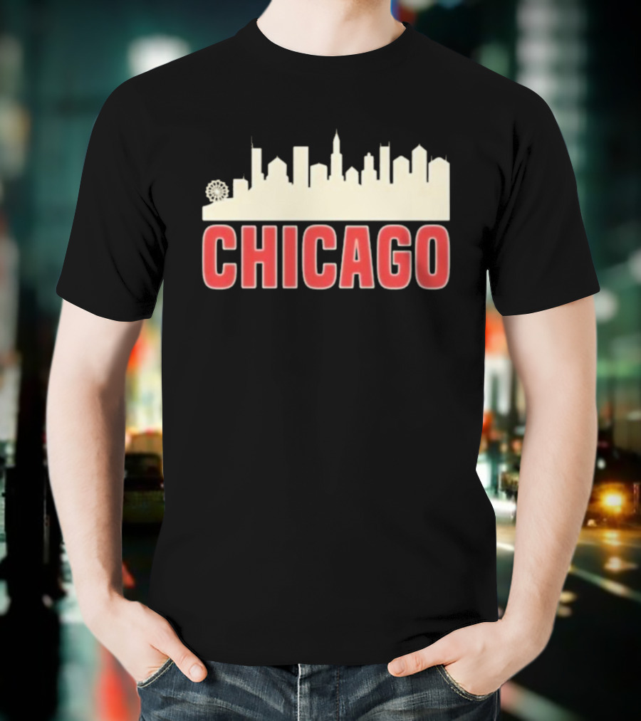 The Conners Jackie Harris Chicago Skyline T-Shirt