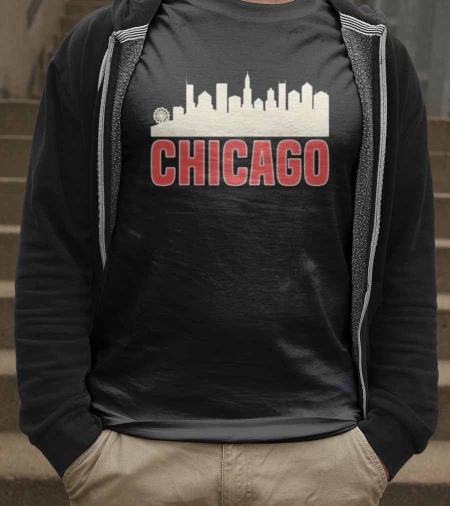 The Conners Jackie Harris Chicago Skyline T-Shirt